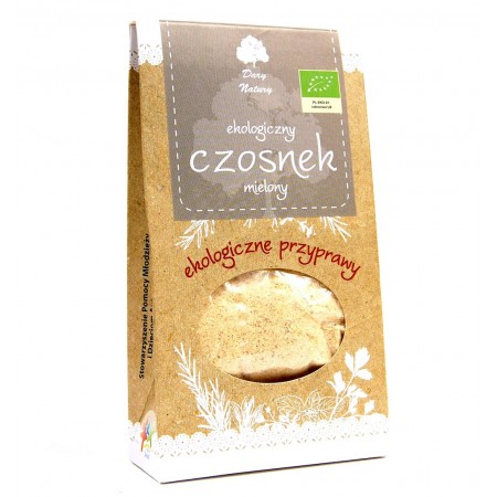 CZOSNEK MIELONY BIO 50 g - DARY NATURY