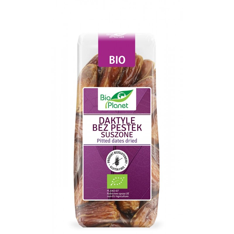 DAKTYLE BEZ PESTEK SUSZONE BEZGLUTENOWE BIO 150 g - BIO PLANET