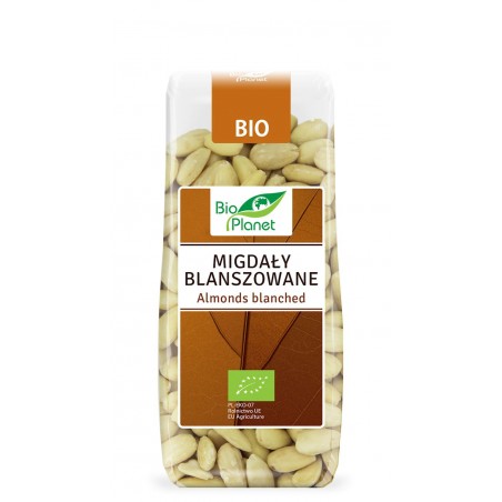 MIGDAŁY BLANSZOWANE BIO 100 g - BIO PLANET