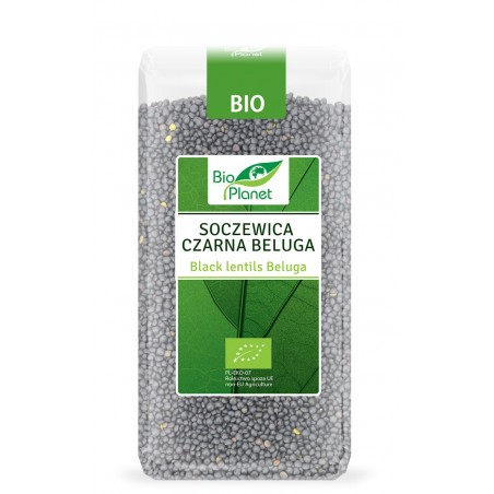 SOCZEWICA CZARNA BELUGA BIO 400 g - BIO PLANET