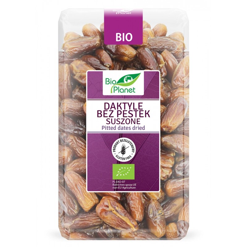 DAKTYLE BEZ PESTEK SUSZONE BEZGLUTENOWE BIO 1 kg - BIO PLANET