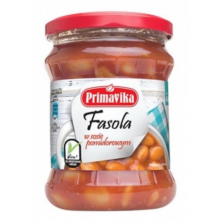 Fasola w sosie pomidorowym 440 g