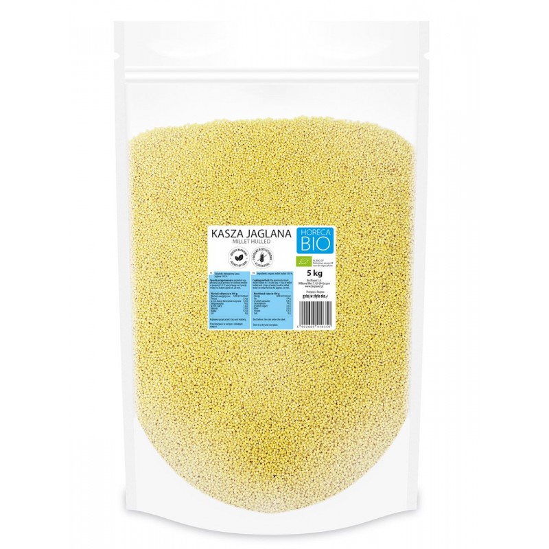 KASZA JAGLANA BEZGLUTENOWA BIO 5 kg - HORECA
