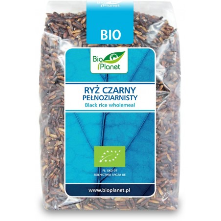 RYŻ CZARNY PEŁNOZIARNISTY BIO 400 g - BIO PLANET