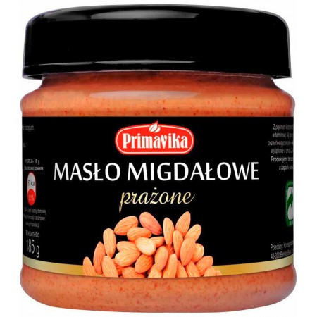 Masło migdałowe prażone 185 g