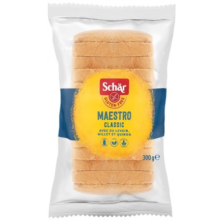 Maestro classic- chleb biały BEZGL. 300 g
